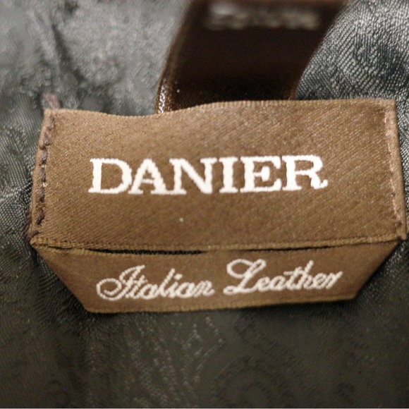 Danier Italian Leather Jacket Black Size US M - Picture 5 of 9